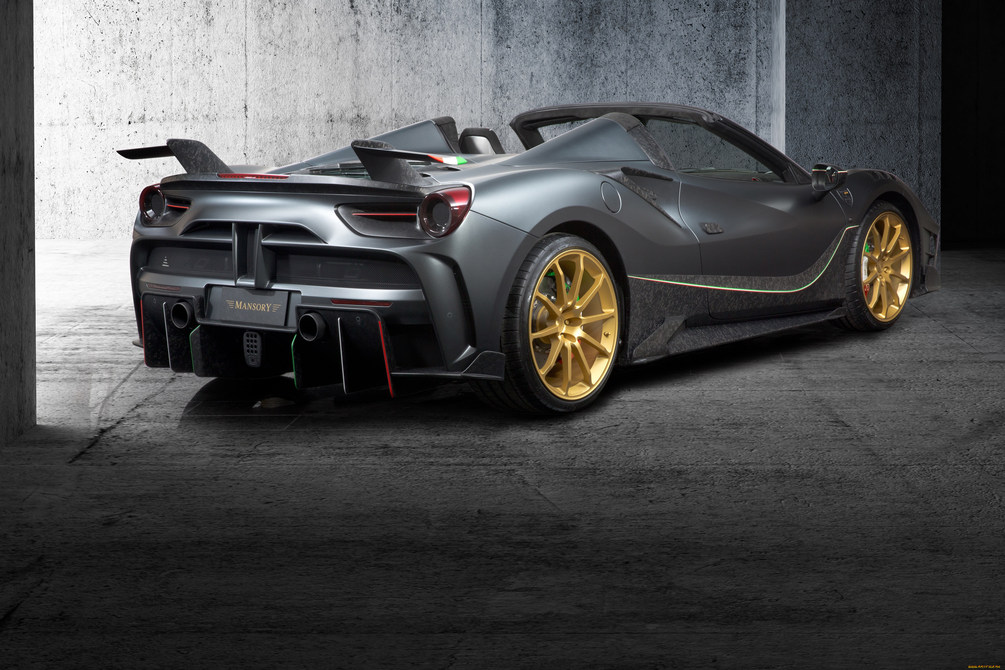 , ferrari, mansory